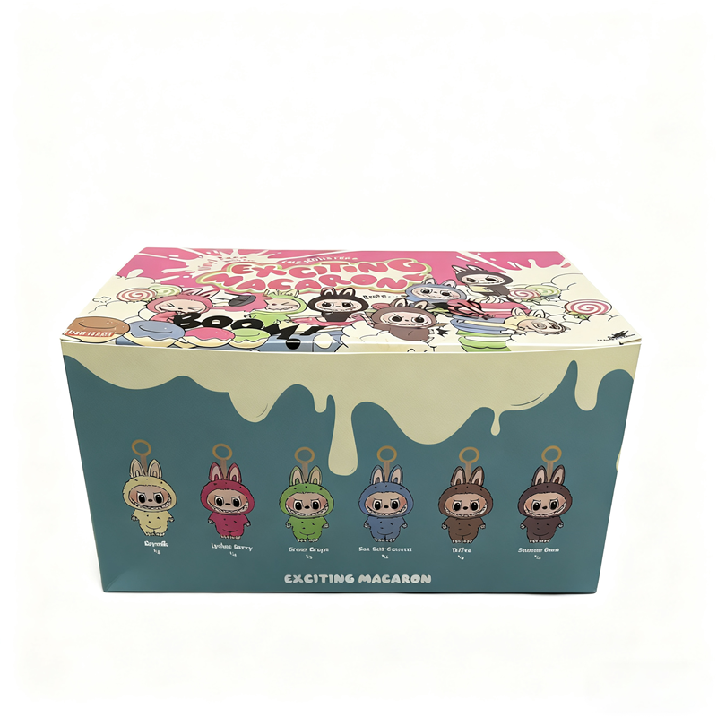 Labubu Monster - Exciting Macaron Vinyl Face Mystery 6 Boxes - PlaysPuls