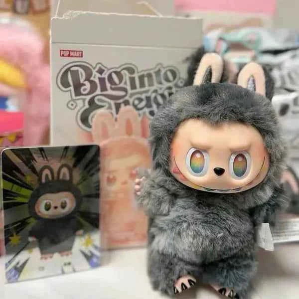 Labubu 3 Labubu V3 Big Into Energy Secret Version Plush Keychain – PlaysPuls