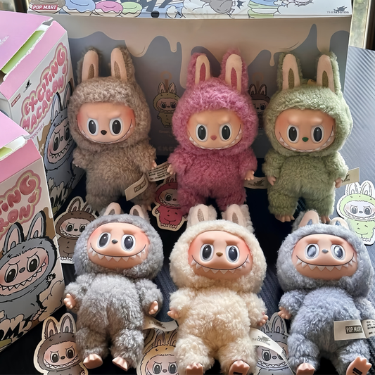 Labubu Monster - Exciting Macaron Vinyl Face Mystery 6 Boxes - PlaysPuls