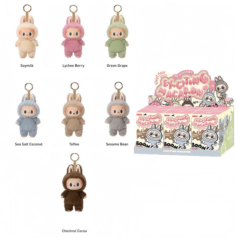 Labubu Monster - Exciting Macaron Vinyl Face Mystery 6 Boxes - PlaysPuls